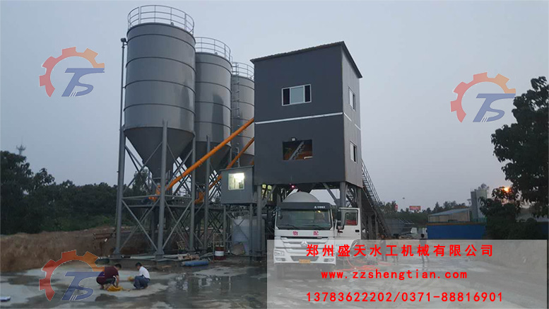 无基础120商混站