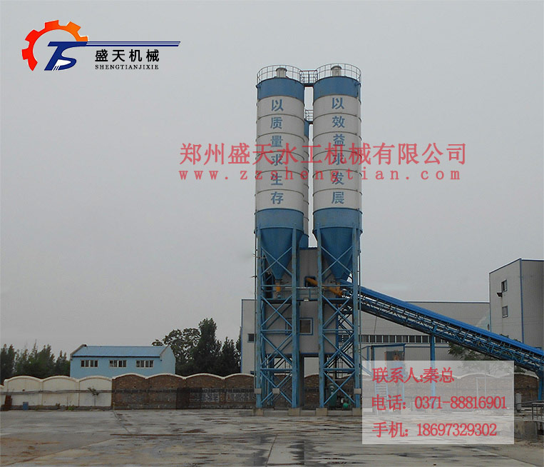焦作建明180型搅拌站